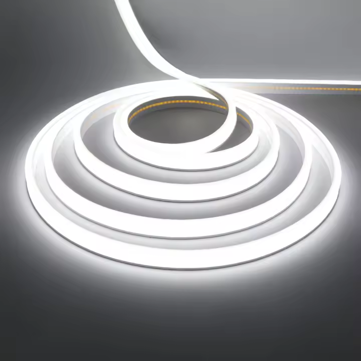 Tira De Lámpara LED COB Neón Impermeable IP67 Alta Brillante 12V 24V 320LEDs 3000K 4000K 6000K Decoración Para Jardín Flexible - 1