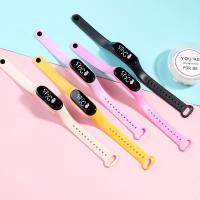 Reloj Deportivo Digital Para Niños Y Niñas Impermeable Con Pantalla LED Reloj Electrónico De Moda Para Niños Regalo Para Niños Y Niñas Reloj De Pulsera Táctil Resistente Al Choque Con Luz Trasera - details 4