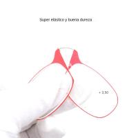 Gafas De Lectura Plegables Con Llavero Protección Anti Luz Azul TR90 Para Ancianos Incluye Estuche Estilo Cuadrado Unisex - details 4