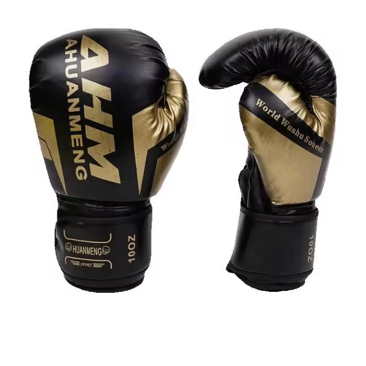 6/10/12/16Oz Kids Adult Boxing Gloves Professional  Muay Thai Fighting Gloves for Men Women PU Taekwondo Punching Gloves - 1