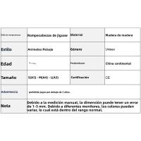 Puzzle De Madera Para Adultos Planetas Del Espacio Juego Familiar Irregular Mejor Regalo Para Niños De 14 Años O Más - details 8