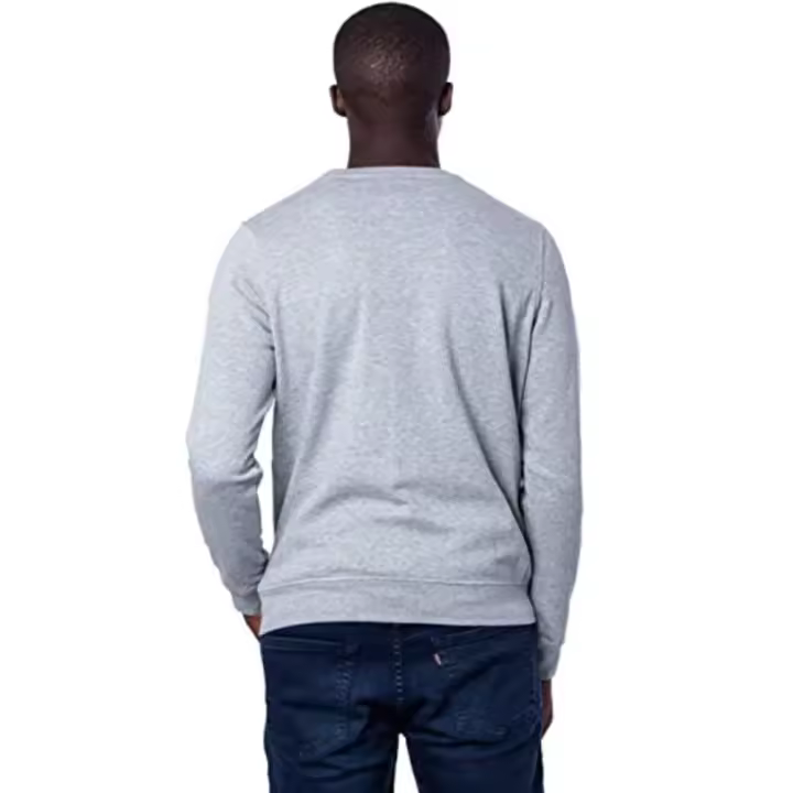 Sudadera Kappa Airivit Logo Gris Negro Hoodie 3032Bz0-902 - 1