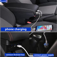 Caja De Reposabrazos Para Suzuki Ignis Accesorios De Coche Interior Especializado En Retrofits Material De Cuero / Plástico ABS - details 6