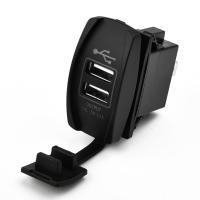 Interruptor De Plástico Resistente Al Fuego Carling ARB Dual USB 3.1 Cargador De Coche Con Luz LED Azul Accesorio De Alta Calidad Para Coche Y Barco 12V - details 0