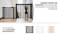 Kinderkraft -  Barrera de seguridad LOCK&GO extensible (75-103 cm) - details 1