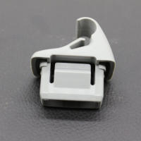 Herramienta De Soporte Para Visera Solar Mitsubishi Lancer Outlander Sport ASX Color Gris MR654343 Clip De Placa De Sol Negro - details 6