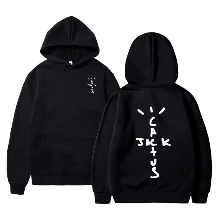  Sudadera Para Hombre Retro Con Diseño De Letras En Blanco Y Negro Estilizado Moda Casual Abrigo De Invierno Cómodo - 1