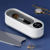 Máquina De Limpieza Ultrasonica Portátil 450ml Para El Hogar Limpiador De Joyas Para Anillos Gafas Y Brochas De Maquillaje - details 3