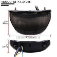 Luz Trasera Integrada LED Para Honda CBR600RR CBR 600 RR 2003-2006 Y CBR1000RR 2004-2007 Freno Y Señal De Giro Calidad Superior ABS Plástico - details 2