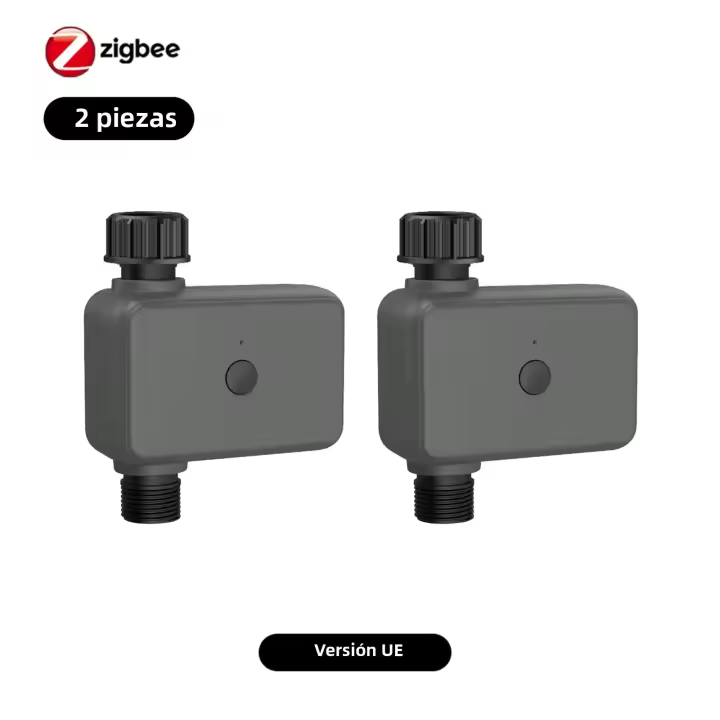 MOES Juego De Riego Inteligente ZigBee Con Timer De Agua Y Filtro De Retardo De Lluvia Control Remoto Compatible Con Alexa Y Google Home - 1