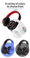Auriculares Bluetooth Inalámbricos Con Luz Colorida Para Juegos Música Deportes Soporte Para Móvil Y Computadoraauriculares Con Micrófono - details 1