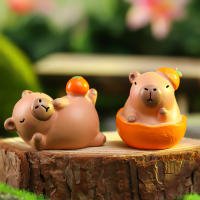 Figura De Acción De Capibara Cartoon En Caja Sorpresa Decoración Para Coche Y Escritorio Regalo De Cumpleaños Y Navidad Para Niños - details 4