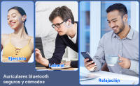 Auriculares Inalámbricos con Cancelación de Ruido, Cascos Inalambricos Bluetooth 5.3 con 4 HD Micró, HiFi Estéreo, Pantalla LED HD, Reproducción de 30H, Control Táctil, IPX7 Impermeables - details 3