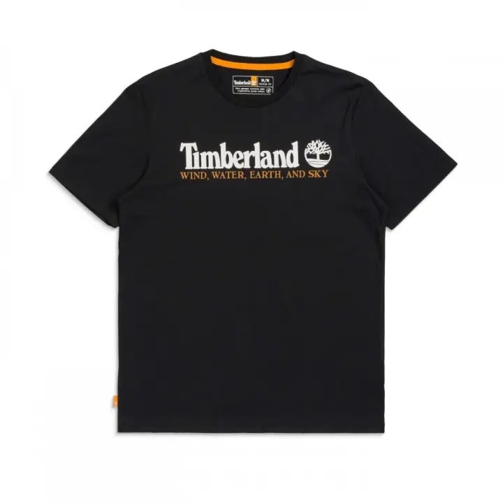 Camiseta con gráfico frontal WWES de Manga Corta (Regular), Marca Timberland, Variedad de Color y Talla, Para Hombre - 1
