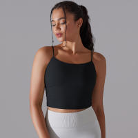 Top De Yoga Para Mujer Fitness Deportivo Push up Cómodo Reversible Brocado Top De Deporte Crop Top Para Gimnasio Y Running - details 16