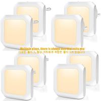 Lámparas LED Mini De Noche Plug in Dimmable Energía Ahorro Cuadradas Luz Bajo Gabinete Cocina Sala De Estar Aisle WC - details 3