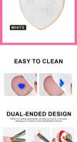Set De Manicura DIY Con Paleta De Uñas Y Cepillo Dibujo Y Pintura De Acrylico Gel UV Para Diseño De Uñas Y Pincel De Punto - details 2