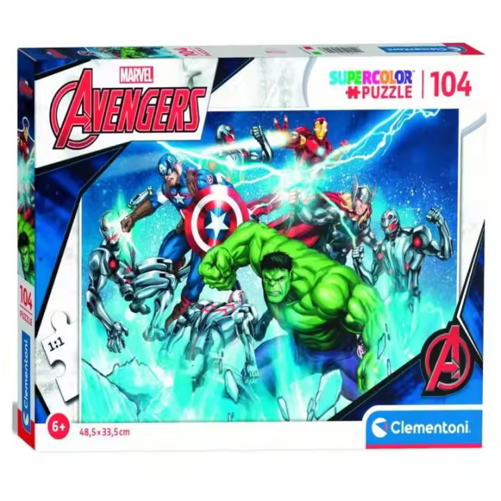 Puzzle 104 piezas Héroes Avengers Marvel Marvel - 1