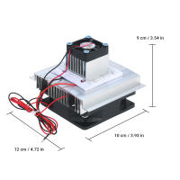 TEC Electron Kit De Enfriamiento De Placa De Refrigeración Electrónica Para Espacios Pequeños Dispositivo De Enfriamiento Local DIY Radiador - details 7