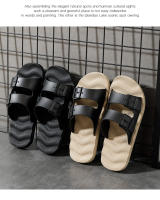 Chinelos Para Hombre Verano Uso Exterior Y Doméstico Antideslizantes Suela Suave Tallas Grandes 48-49 Sandalias Cómodas Para Baño Y Hogar - details 17