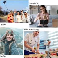 Palo para Selfie y trípode, Trípode para Smartphone y camara de accion, con Mando a Distancia Bluetooth, con Tornillo de 1/4 de Pulgada para Camara,Palo para Selfie Trípode Ajustable de 19.2-100 cm, Soporte Giratorio de 360° para movil. - details 5