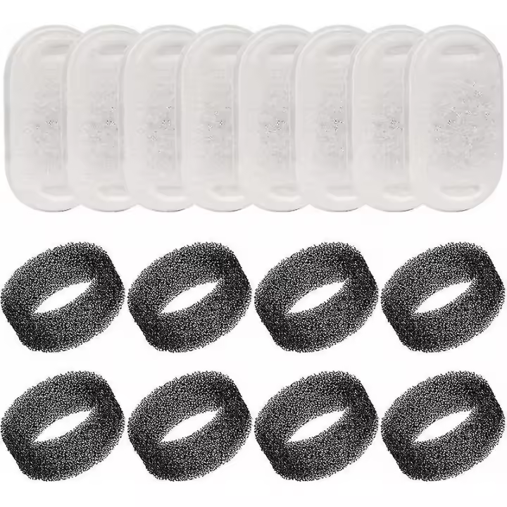 Filtros para bebederos de gatos, 16 piezas de repuesto para bebederos de perros y gatos, filtro de carbón activado - 1