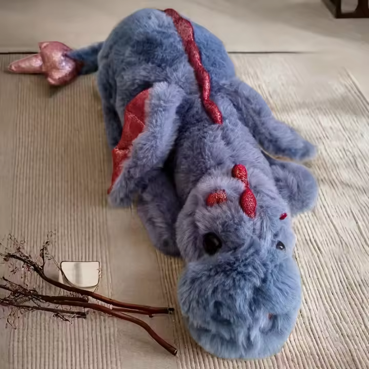 Muñeco De Peluche De Dinosaurio Sentado 51-99cm Juguete Suave Para Niñas Almohada De Larga Banda Para Dormir Regalo Para Niños - 1