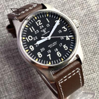 Reloj Automático Tandorio Para Hombre 39mm 20BAR Resistente Al Agua Con Luminiscencia Verde AR Cristal De Zafiro Movimiento Miyota 8215 PT5000 De Acero Inoxidable - details 2