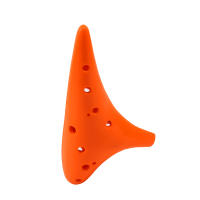 1PC Ocarina De Resina Plástica Con 12 Agujeros Alto C Ajuste De Tono Instrumento Musical Para Adultos Y Niños Multicolor - details 11
