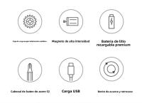 Mini Destornillador Eléctrico Inalámbrico Recargable USB 3.6V 200r/Min Herramienta De Reparación Para El Hogar Con Batería Incluida - details 1