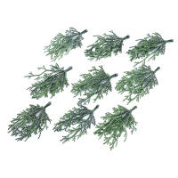 10pcs Árboles De Navidad Miniatura De Artesanía Material Artificial Plantas Para Decoración Del Hogar Y Scrapbooking - details 4