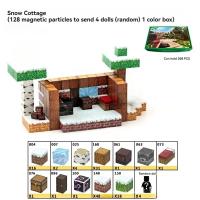 Bloques Magnéticos Creativos De Vistas De Calle Kit De Modelado Arquitectónico Del Mundo Juguetes Técnicos DIY Para Niños Regalo - details 8