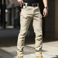 Pantalones Tácticos Para Hombre Exterior Multi Bolsillos Cargo Resistente Al Desgaste Impermeable Pantalones De Camuflaje Para Senderismo Primavera Otoño - details 5