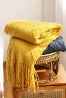 Manta De Terciopelo Decorativa Con Borlas Grande Y Suave Para Sofá Cama Regalo Vintage Manta Saga Verde Tejida Al Hilo De Acrílico 100% - details 18