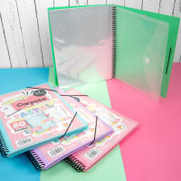 Carpeta 100 Fundas Espiral Negra A4 Quijote Paper World y Starplast. Colores Pastel y Flúor - details 2