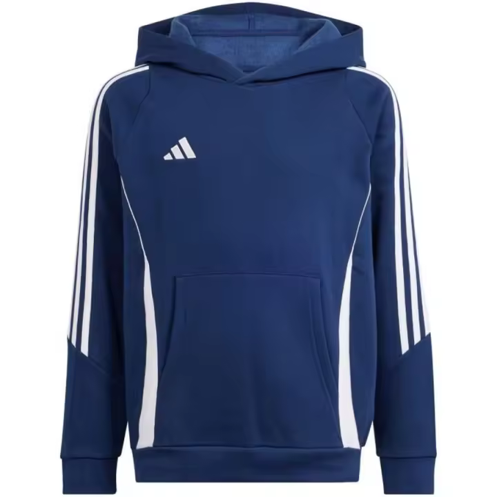 Adidas Tiro 24 Sweat Hoodie Jr IR7504 sudadera con capucha para jóvenes de la colección Tiro 24 Sweat, diseñada para proporcionar calidez y comodidad en días fríos. - 1