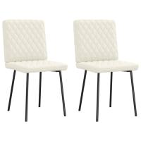 vidaXL Sillas de comedor 2 unidades terciopelo en color Negro/Marrón/Verde oscuro y más | cómodas modernas ergonómicas para comedor cocina salón hogar - details 7
