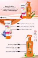Babaria Pack Protección Facial SPF50 + Corporal SPF30: Crema Facial Solar Antimanchas SPF50+ con Principios Activos de Rosa Mosqueta 75ml y Spray Protector Solar Corporal SPF30 200ml - details 0