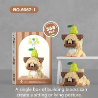 Nuevos Blocs De Construcción Educativos Para Niños Mini Perros Doble Serie Micro-Partículas Juguetes De Construcción De Bloques De Plástico ABS Regalo De Adorno Cartoon - details 5