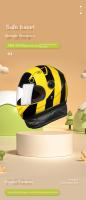 Casco De Scooter Para Niños Completo Invierno Calor Motocicleta Eléctrica Motocross 3-12 Años Lindo Seguro Abs Material 550g - details 0