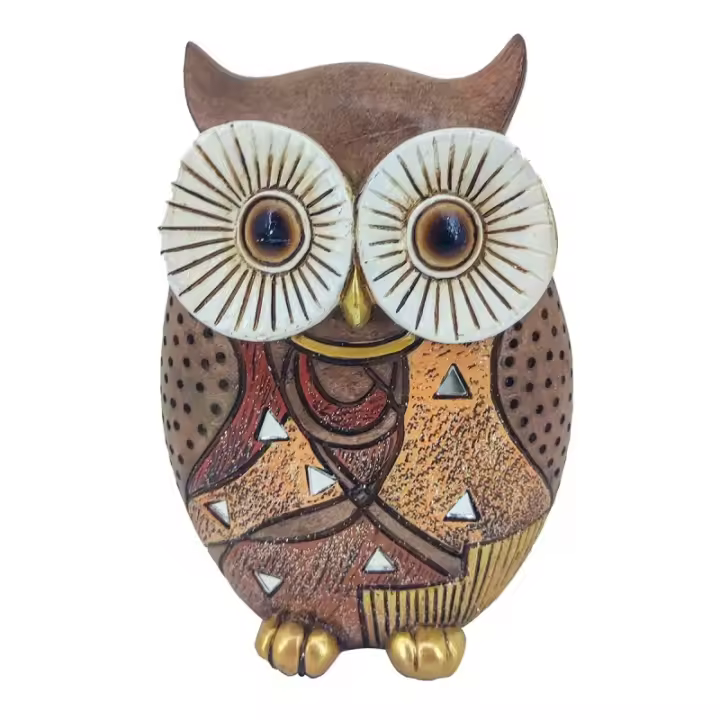 Signes Grimalt  By Sigris - Figura Búho  Figuras | Buhos Marrón - 12x12x13 cm 28766 - 1