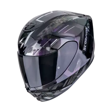 Casco Scorpion EXO-391 CLUTTER Negro Camaleon 22.06 - 1