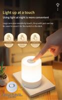 Lámpara De Noche LED Táctil Con Control Remoto Y Tiempo Para Dormitorio Y Habitación De Bebé Iluminación Decorativa Para Mesa Lámpara De Descanso Al Lado - details 5