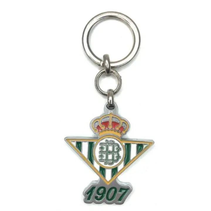 Llavero Real Betis Verde de Metal - Producto Oficial y Original - 1