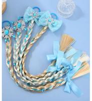 Lazo De Nieve Para Niñas Accesorios De Princesa Colores Arcoíris Elásticos Para Cabello De Bebé Y Niñas Accesorios De Cabello Lindos Y Prácticos - details 4