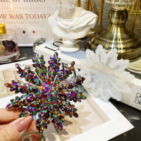 Molde De Silicona Para Resina Epoxy Cristal Forma De Copo De Nieve Adornos Para Arbol De Navidad Pendiente Molde Para Hacer Joyas - details 2