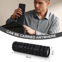 Foam Roller, Rodillo Masaje Muscular para Aliviar la TensióN Muscular y la PresióN en la Espalda, la Columna Vertebral y las Piernas， Revitaliza tu Cuerpo 30×8cm - details 3