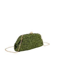 MODELISA Bolso de Fiesta de Lentejuelas para Mujer, Clutch de Noche con Cadena y Cierre de Boquilla, Bolso de Mano para Bodas y Eventos - details 1