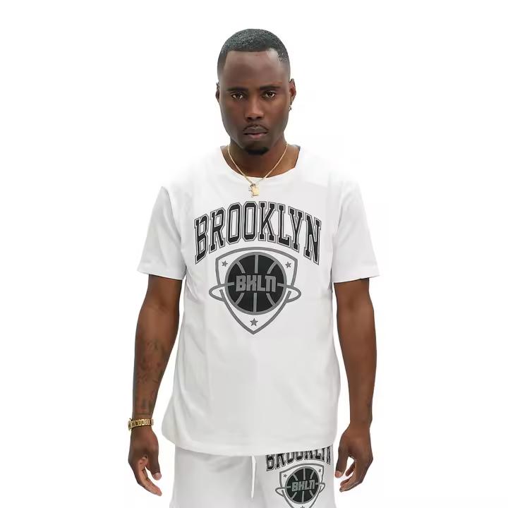 Camiseta Area Zero Blanca Brooklin Basic Tee - 1