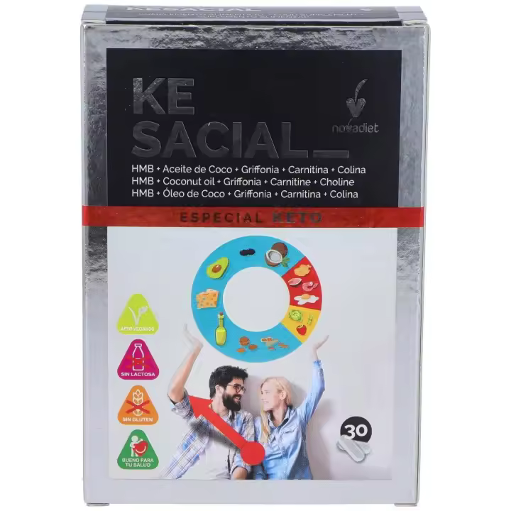 Kesacial - Novadiet - 30 Cápsulas - 1